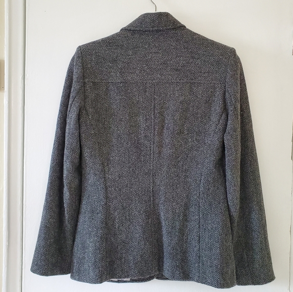 Vintage Herringbone Wool Jacket - Picture 2 of 9